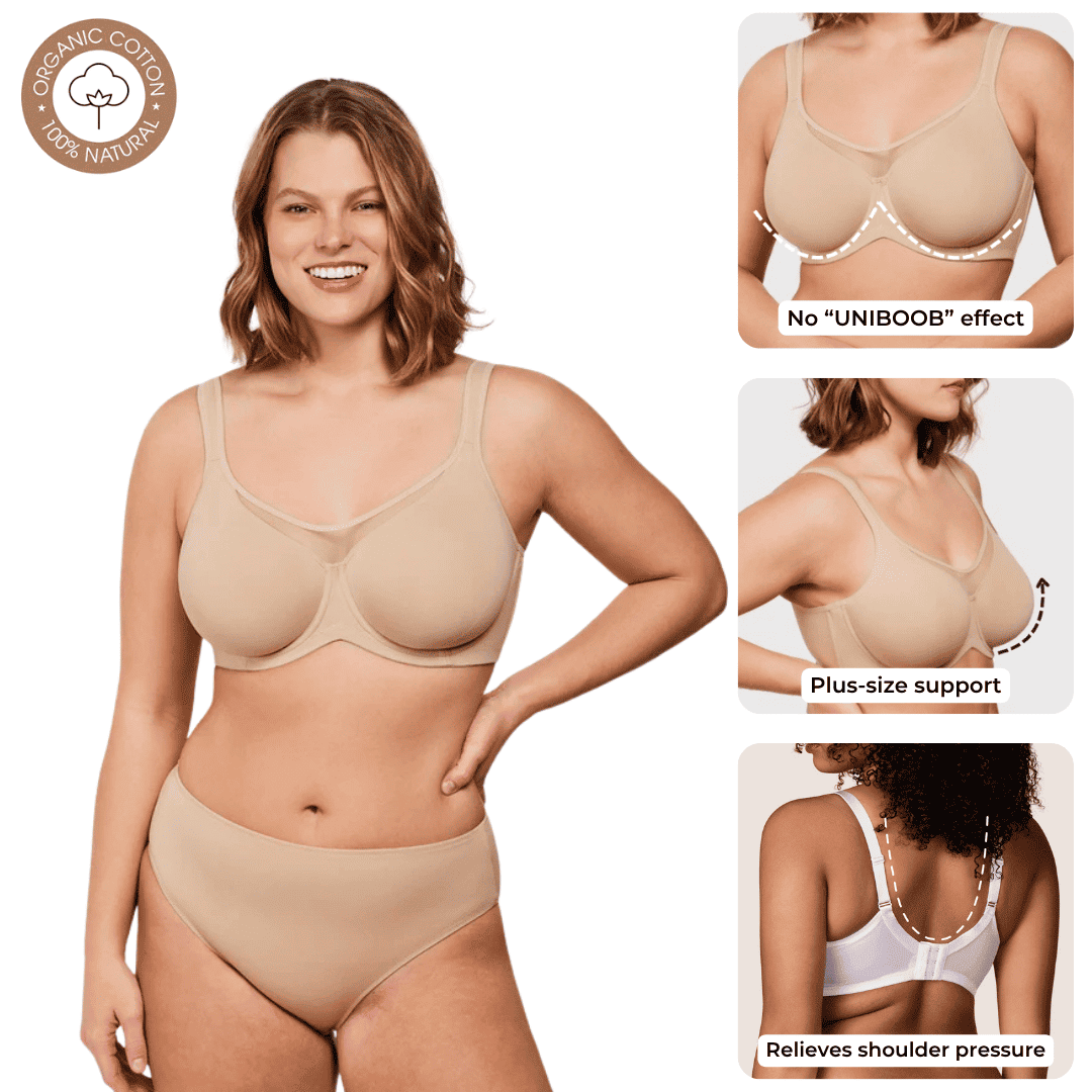 Plus Size Cooling Minimizer Bra [Buy 1 Get 1 FREE]